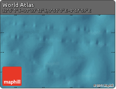 Satellite Map of the Area around 31° 49' 7" S, 4° 19' 30" E