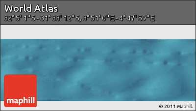Satellite Panoramic Map of the Area around 31° 49' 7" S, 4° 19' 30" E