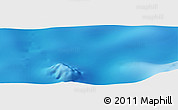 Physical Panoramic Map of the area around 31° 49' 7" S, 4° 10' 30" W