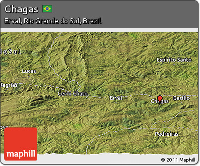 Satellite Panoramic Map of Chagas