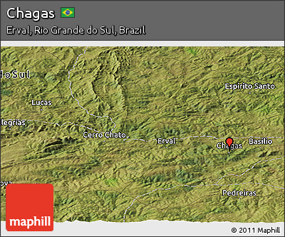 Satellite Panoramic Map of Chagas