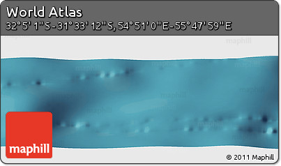Satellite Panoramic Map of the Area around 31° 49' 7" S, 55° 19' 30" E