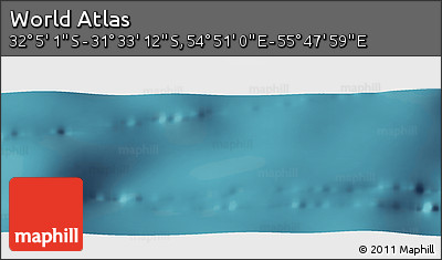 Satellite Panoramic Map of the Area around 31° 49' 7" S, 55° 19' 30" E