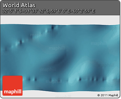 Satellite 3D Map of the Area around 31° 49' 7" S, 59° 34' 30" E