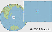 Savanna Style Location Map of the area around 31° 49' 7" S, 59° 34' 30" E
