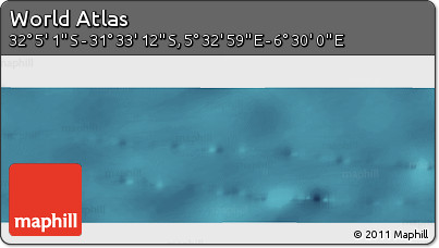 Satellite Panoramic Map of the Area around 31° 49' 7" S, 6° 1' 30" E
