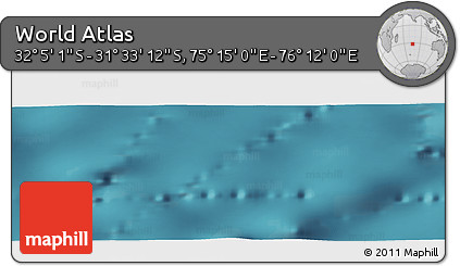 Satellite Panoramic Map of the Area around 31° 49' 7" S, 75° 43' 29" E