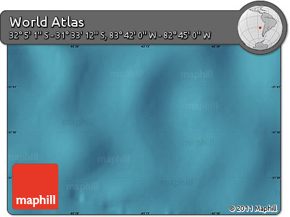 Satellite Map of the Area around 31° 49' 7" S, 83° 13' 29" W