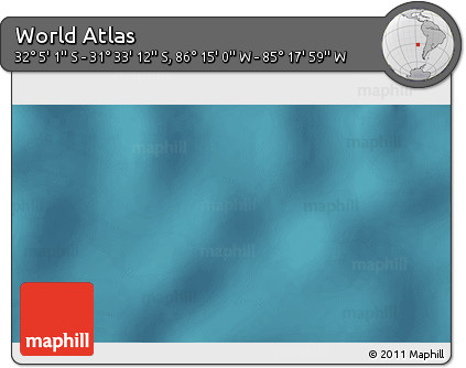 Satellite 3D Map of the Area around 31° 49' 7" S, 85° 46' 30" W