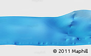 Physical Panoramic Map of the area around 31° 49' 7" S, 94° 25' 30" E