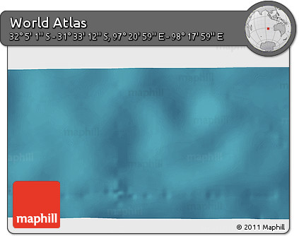 Satellite 3D Map of the Area around 31° 49' 7" S, 97° 49' 29" E