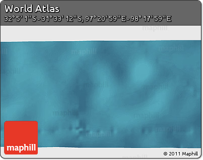 Satellite 3D Map of the Area around 31° 49' 7" S, 97° 49' 29" E