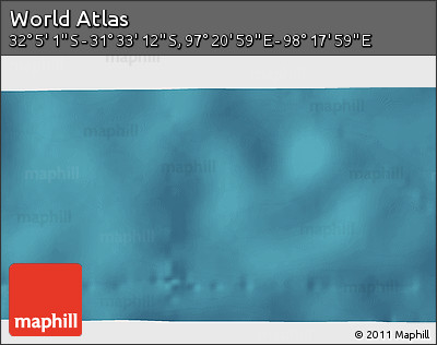 Satellite 3D Map of the Area around 31° 49' 7" S, 97° 49' 29" E