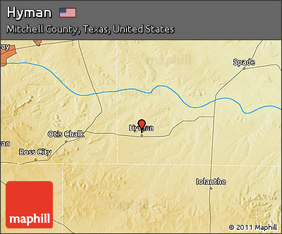 Physical 3D Map of Hyman