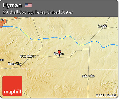 Physical 3D Map of Hyman