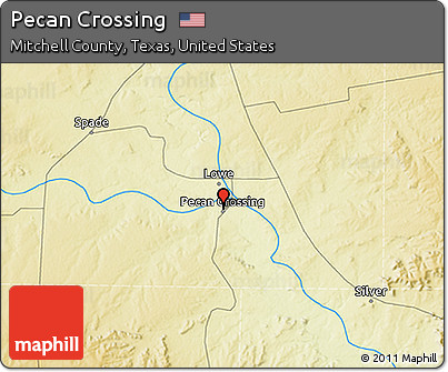 Physical 3D Map of Pecan Crossing