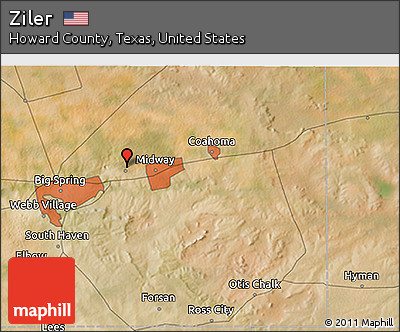 Satellite 3D Map of Ziler