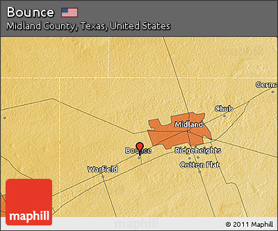 Physical 3D Map of Bounce