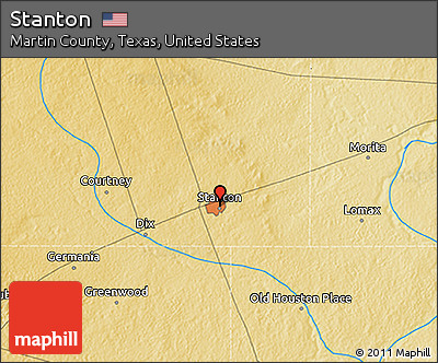 Physical 3D Map of Stanton