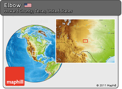 Physical Location Map of Elbow