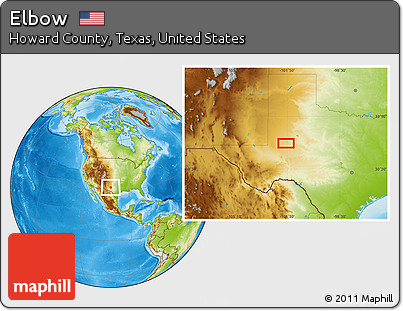 Physical Location Map of Elbow