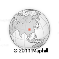 Outline Map of the Area around 32° 8' 5" N, 104° 37' 30" E, rectangular outline