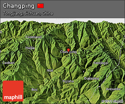 Satellite 3D Map of Changping