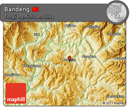 Physical Map of Bandeng