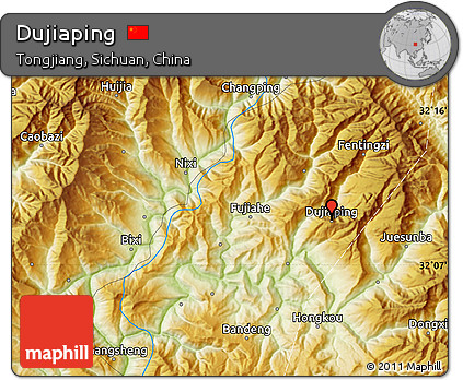 Physical Map of Dujiaping