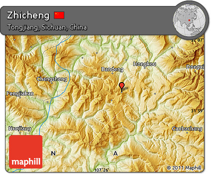Physical Map of Zhicheng