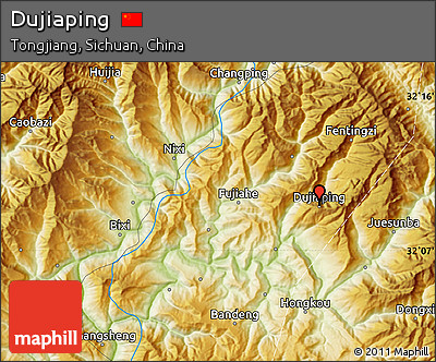 Physical Map of Dujiaping