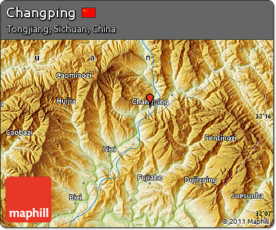 Physical Map of Changping