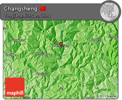 Political Map of Changsheng
