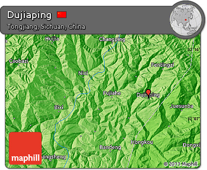 Political Map of Dujiaping