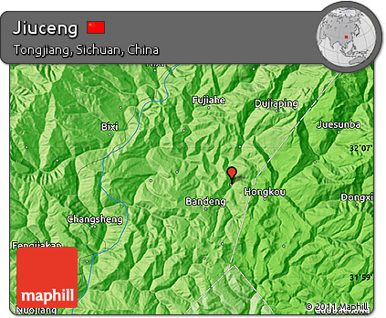 Political Map of Jiuceng