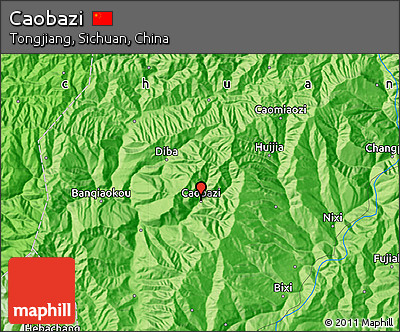 Political Map of Caobazi