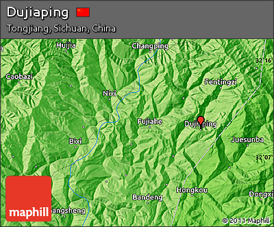Political Map of Dujiaping