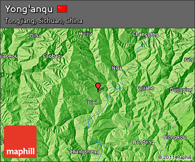 Political Map of Yong'anqu