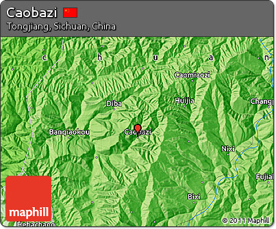Political Map of Caobazi