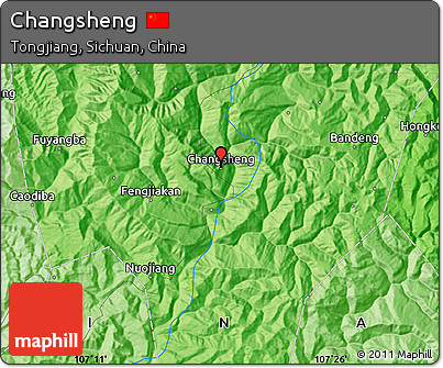 Political Map of Changsheng