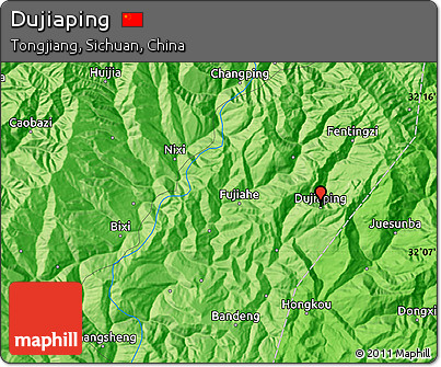 Political Map of Dujiaping