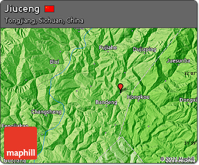 Political Map of Jiuceng