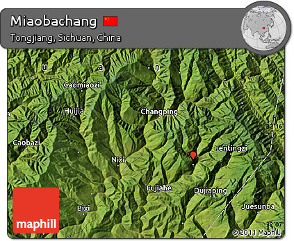Satellite Map of Miaobachang