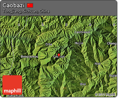 Satellite Map of Caobazi