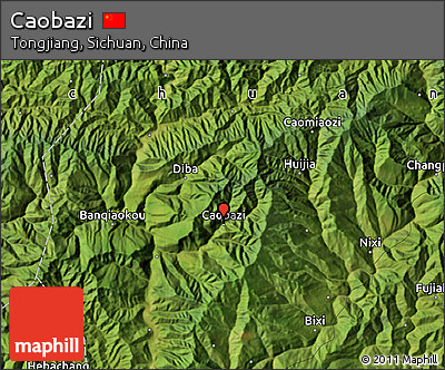 Satellite Map of Caobazi