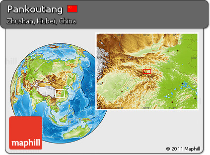 Physical Location Map of Pankoutang