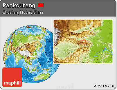 Physical Location Map of Pankoutang