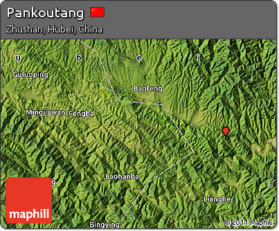 Satellite Map of Pankoutang