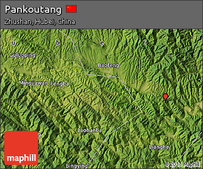Satellite Map of Pankoutang