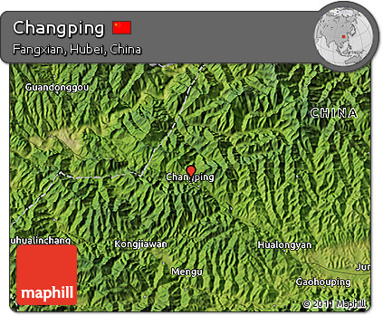 Satellite 3D Map of Changping